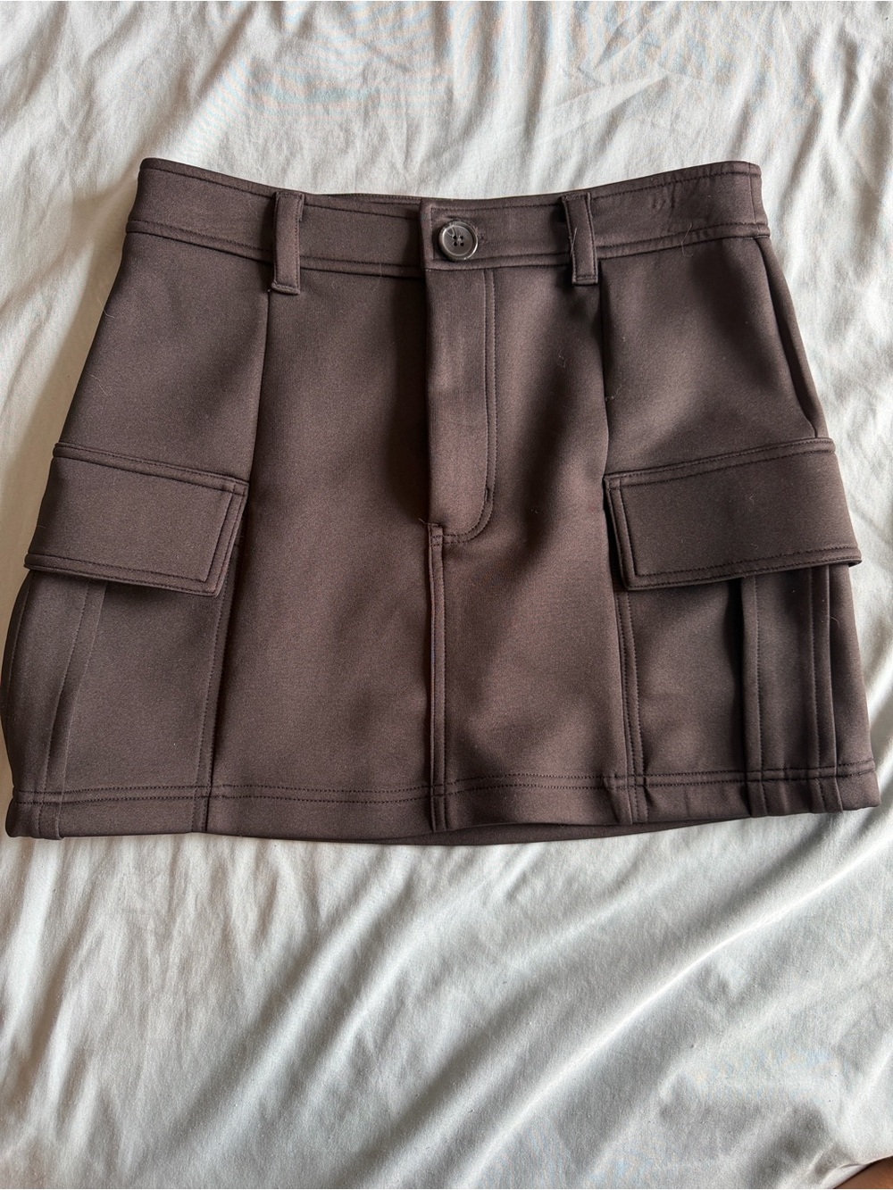 GB girls black Button Skirt